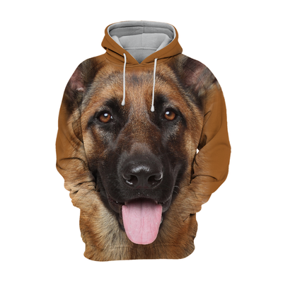 Unisex Honden Hoodie | German Shepherd