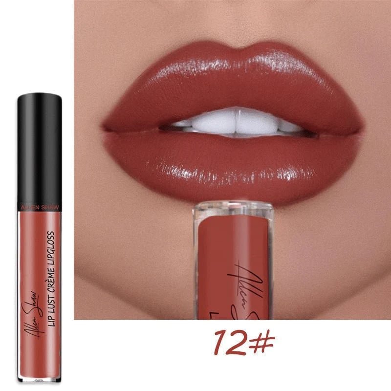 12 kleuren crème textuur lippenstift 🔥