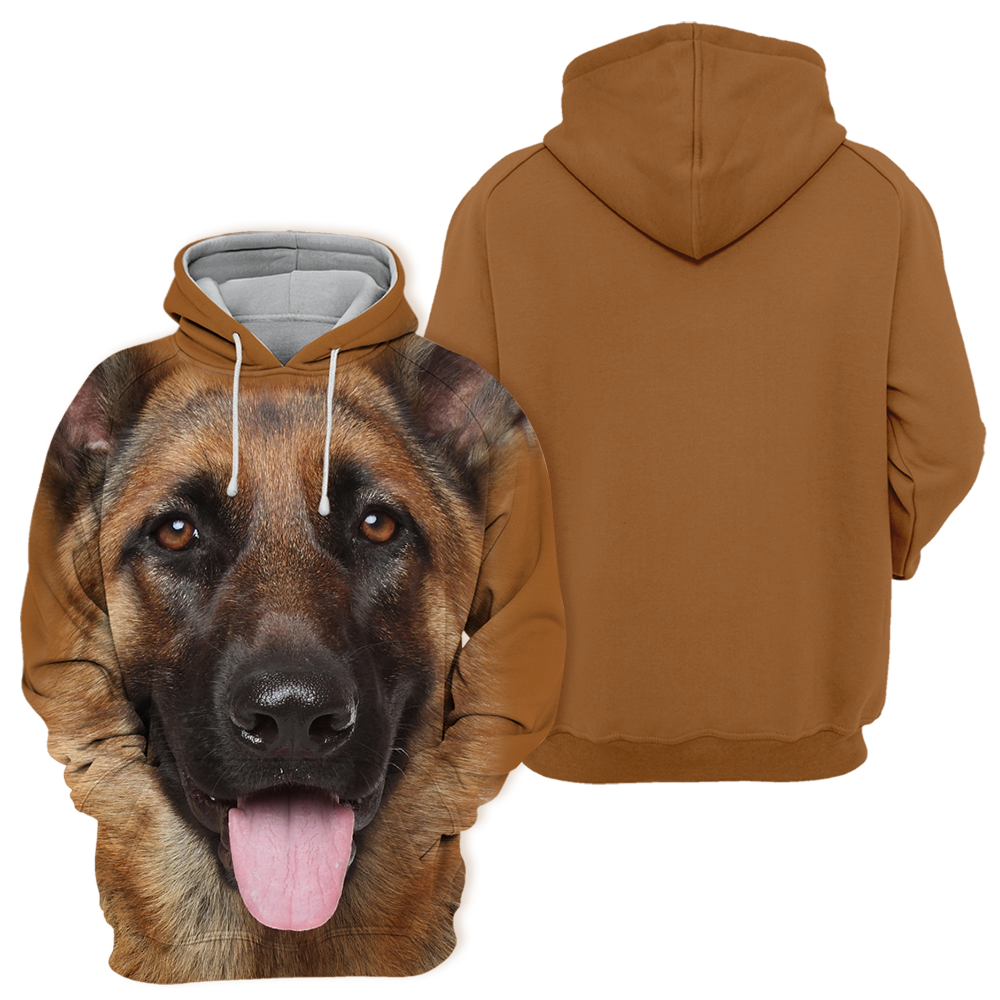 Unisex Honden Hoodie | German Shepherd