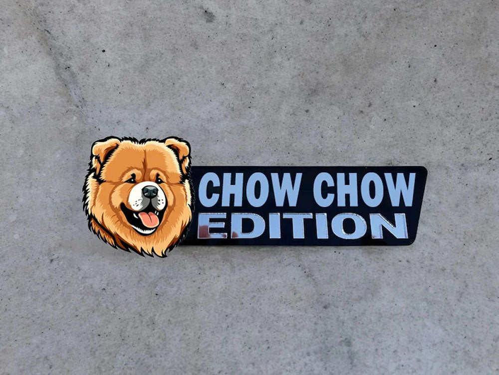 Chow Chow Auto Badge Autoembleem