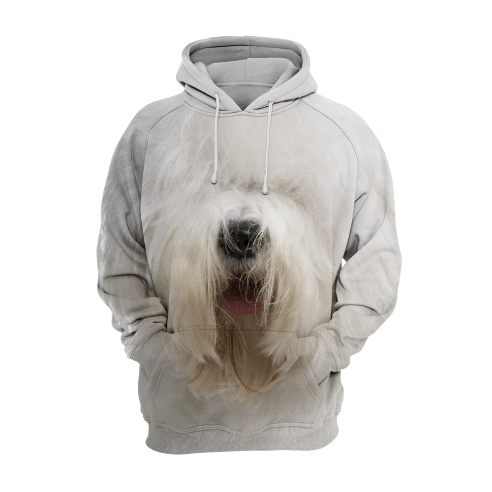 Unisex Honden Hoodie | Old English Sheepdog