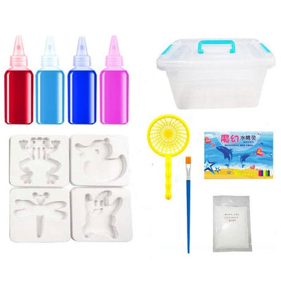 🦀Magisch Water ELF, Kinderen Handgemaakte Aqua Gel Sensory Speelgoed Set