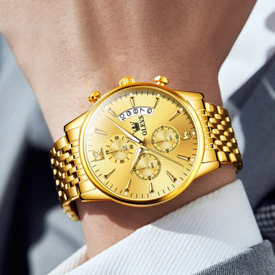 Qlvez | Luxe Heren Horloge