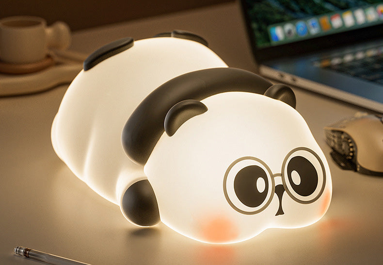 Night Panda Tap Tap LED Night Lamp Best Gift For Baby and Girls