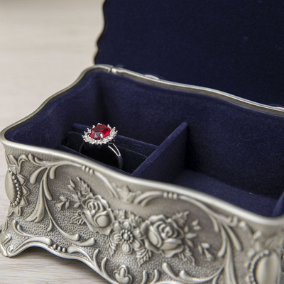 Het Laatste Avondmaal Religieuze Sieraden Ring Ketting Doos Cadeau