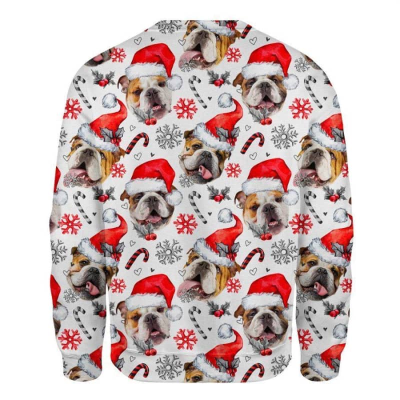 English Bulldog - Honden Kerst Trui