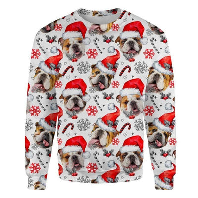 English Bulldog - Honden Kerst Trui