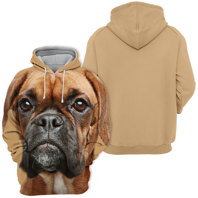 Unisex Honden Hoodie | German Boxer