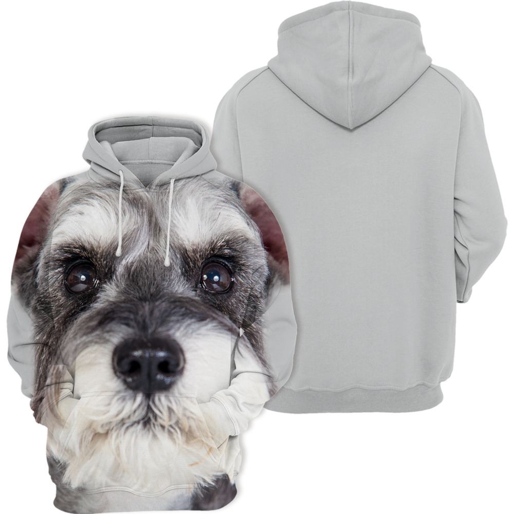 Unisex Honden Hoodie | Miniature Schnauzer