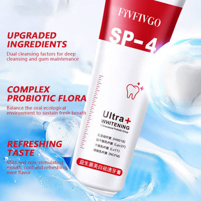 Fivfivgo™ 4TM Probiotische Whitening Tandpasta