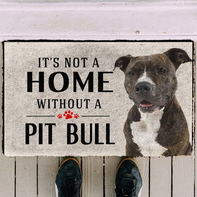 Het is geen Huis zonder Pit Bull Deurmat