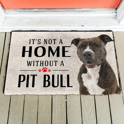 Het is geen Huis zonder Pit Bull Deurmat