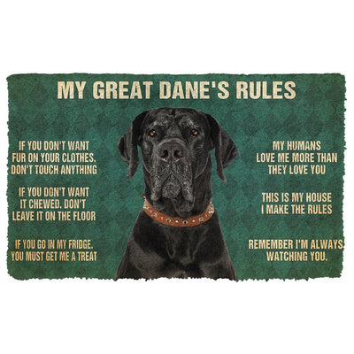 Mijn Great Dane's Regels Deurmat