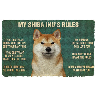 Mijn Shiba Inu's Regels Deurmat