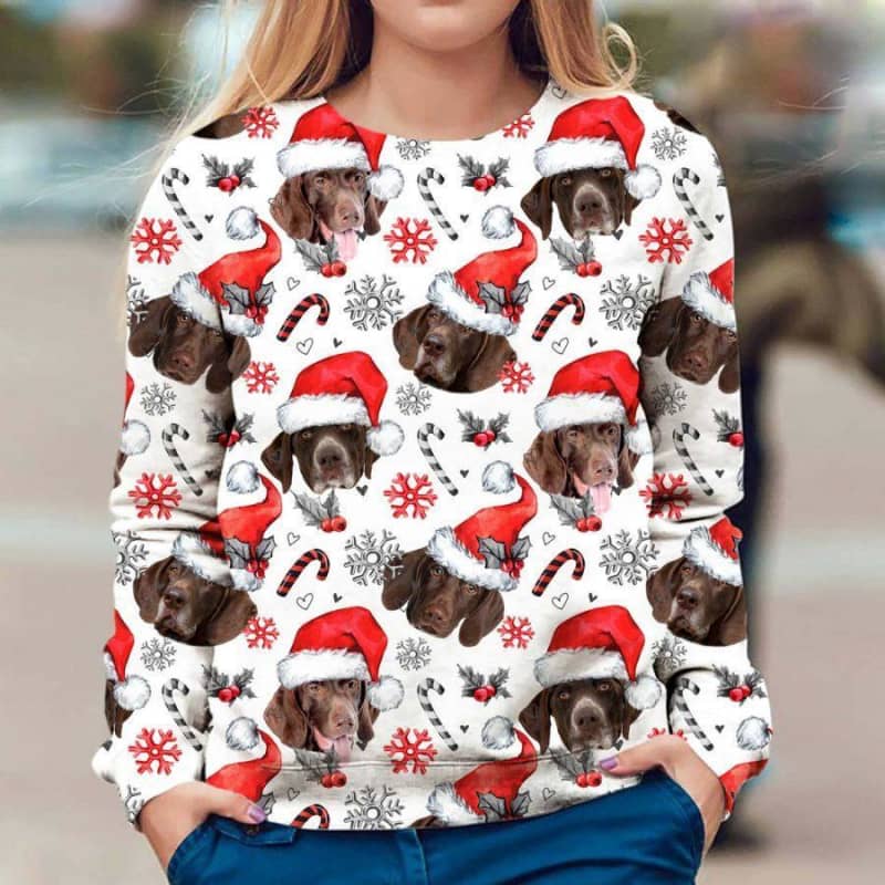 German Shorthaired Pointer - Honden Kerst Trui