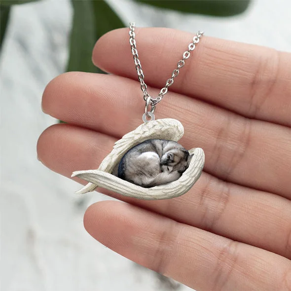 Echte Liefde | Slapende Pomsky Ketting