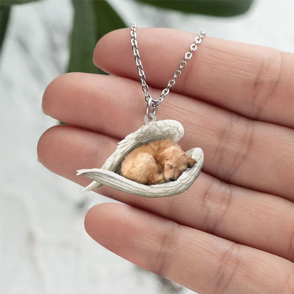 Echte Liefde | Slapende Goldendoodle Ketting