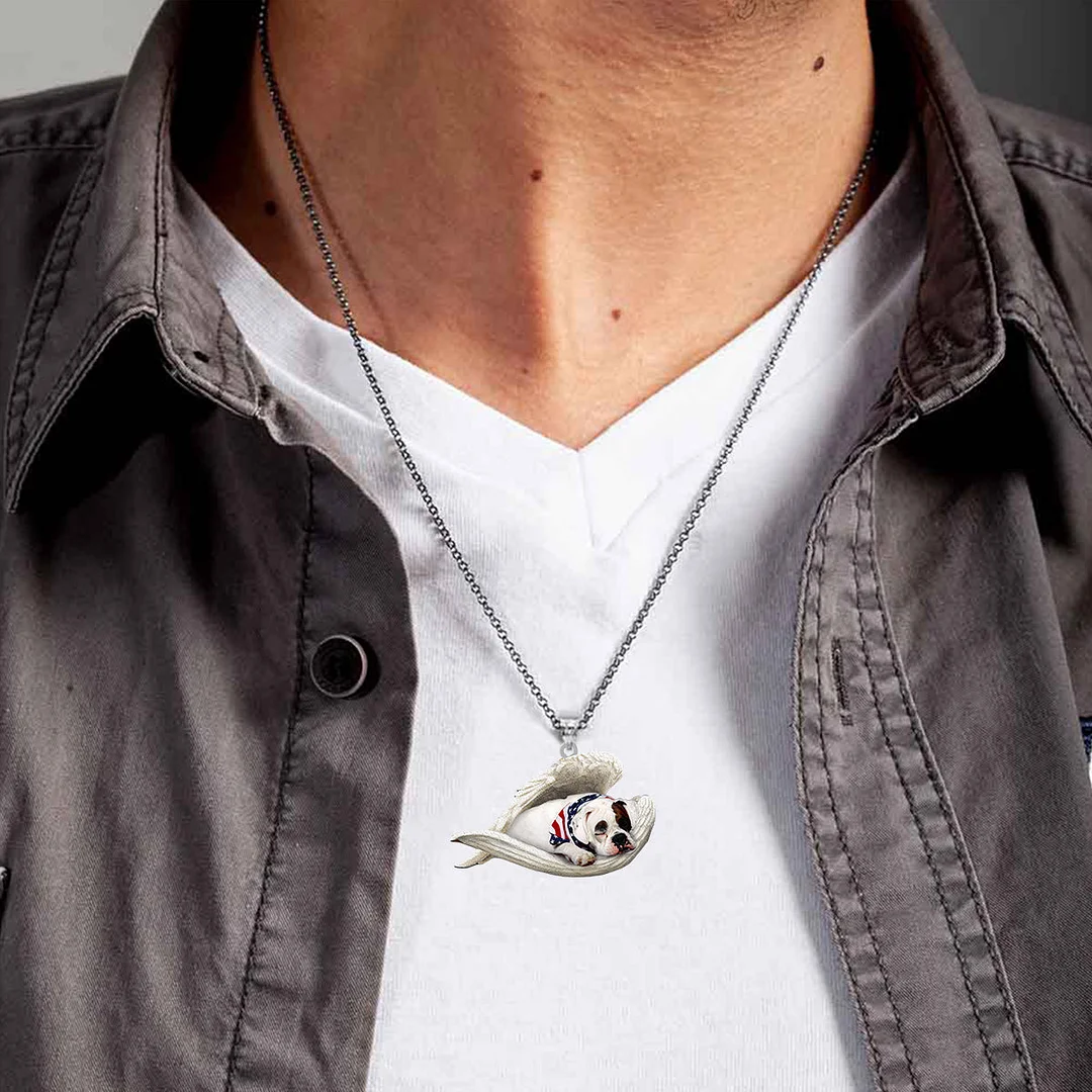 Echte Liefde | Slapende Amerikaanse Bulldog Ketting