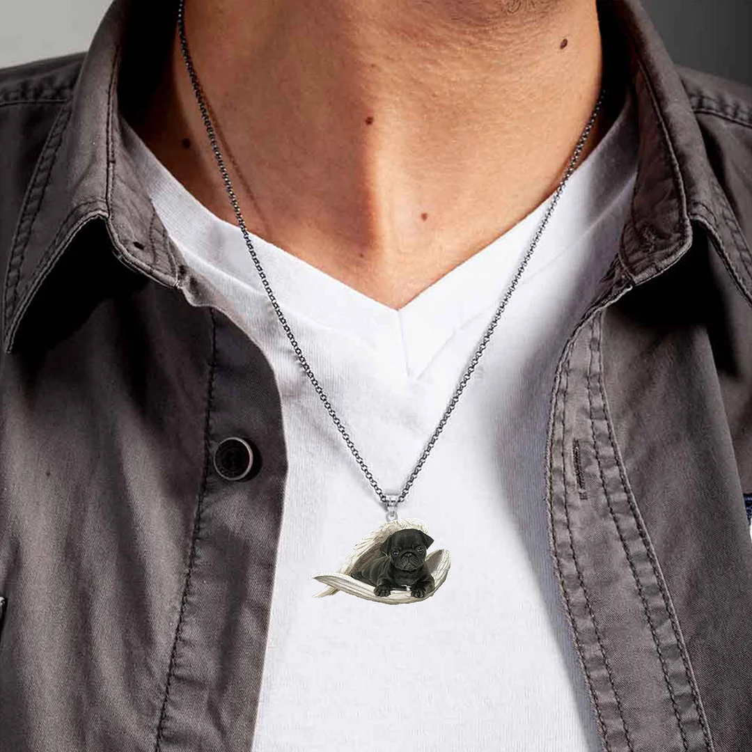 Echte Liefde | Slapende Pug Ketting