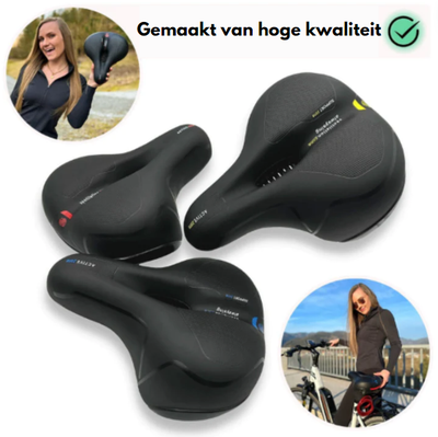 RideRelax™️ | Fietszadel schokdempers