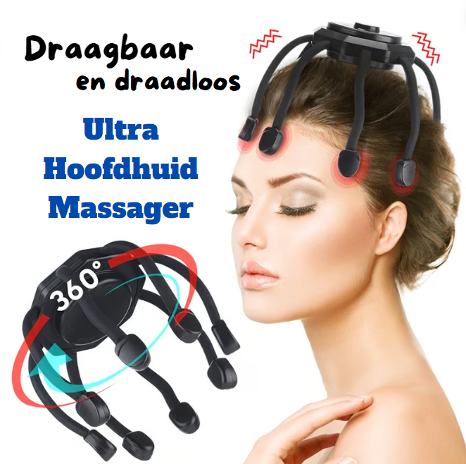 🔥Uitverkoop 49% KORTING🔥Ultra Hoofdhuid Massager