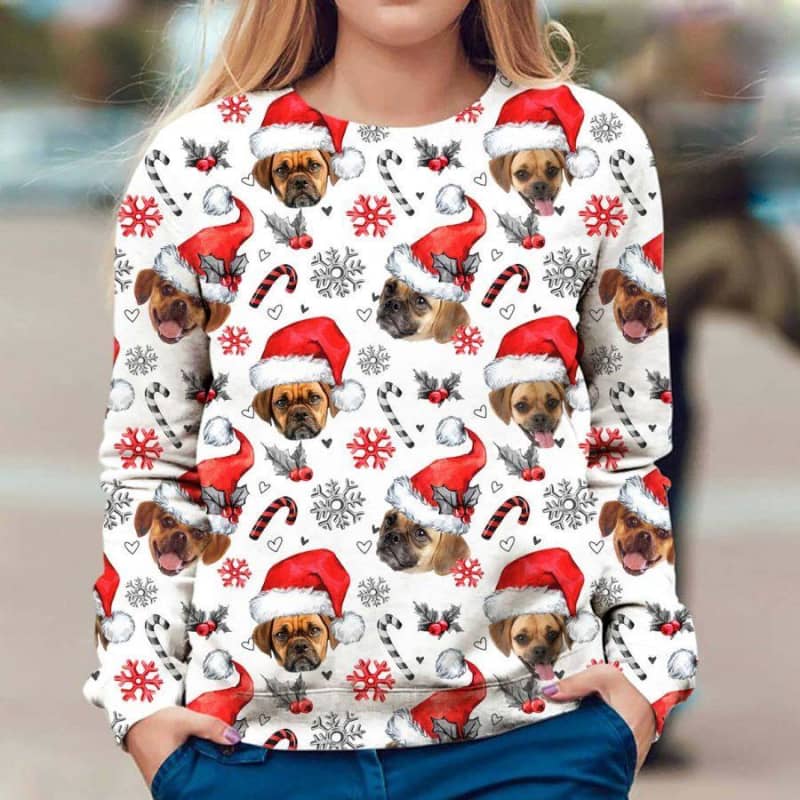 Puggle - Honden Kerst Trui