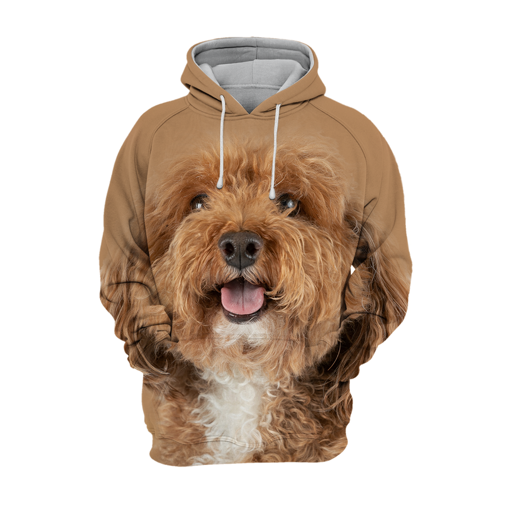 Unisex Honden Hoodie | Mixed Breed Bichon Poodle Bichpoo