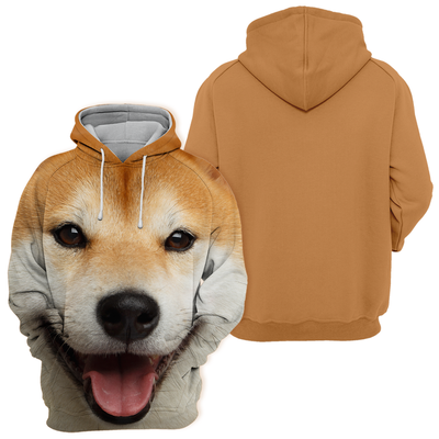 Unisex Honden Hoodie | Shiba Inu Akita Smile