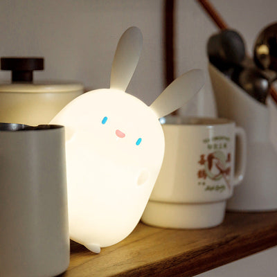 Rabbit Tap Tap LED Night Lamp Best Gift Birthday For Baby and Girls