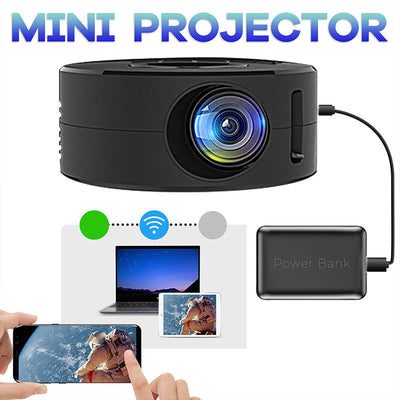 Compatibele draagbare miniprojector voor thuisbioscopen