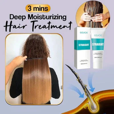 ⏳Beperkte tijd 50% korting💥2025 New Upgrade Keratin Treatment Hair Smoothing Cream